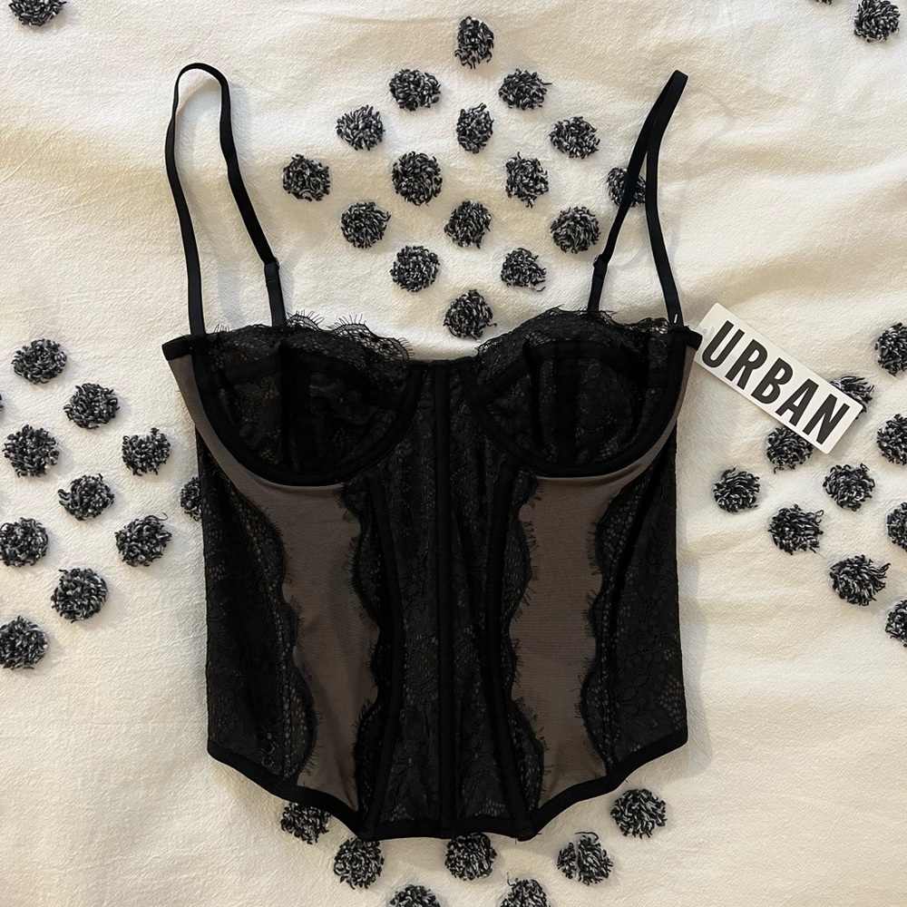 Urban Outfitters Out From Under Modern Love Corset
